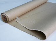 Vermiculite Coated Fiberglass Fabric For Flexible Compansator