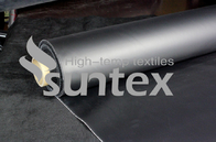 Corrosion and oil resistance Black Neoprene Coated Fiberglass Chemical Resistant Fabric Or Tape To Mid - East
