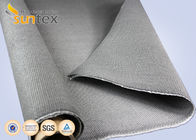 Removable Insulation Mattress Material Non Woven Fiberglass Fabric Calcium Silicate Grey Color
