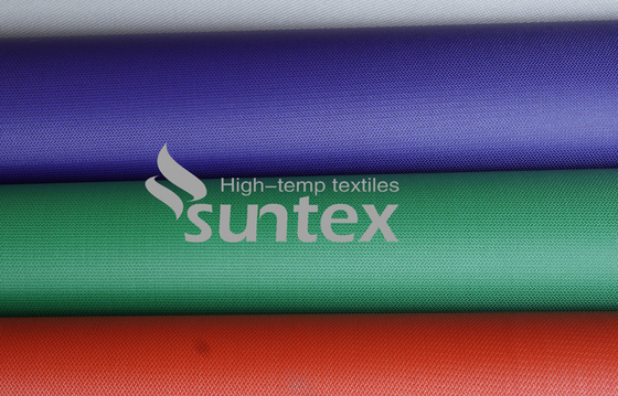 Thermal Insulation Cover Fiber Glass Cloth Coated With Polyurethane