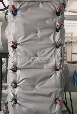 Silicone Rubber Coated Fiberglass Fabric For Removable Insulation Cover Mattress