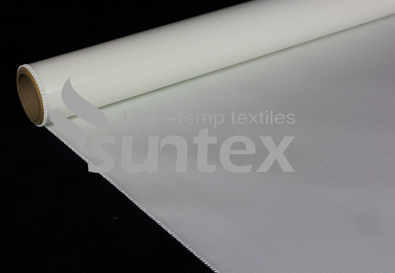 High Temperature Fireproof Silicone Coated Fiberglass Fabric Insulation Pipe Cover