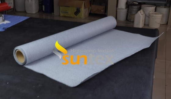 Professional Safety Pu Coated Fiberglass Fabric Fire Blanket Heat Insulation