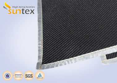 Heavy Duty Graphite Coated Fiberglass Fabrics For High Temperature Protection