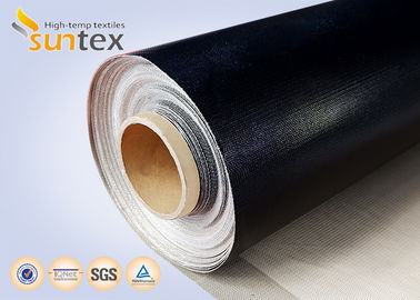 Thermal Insulation PTFE Coated Fiberglass Fabric  Easy to clean all kinds of grease, stains or other attachments on its