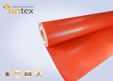 32oz. Both Side Silicone Coated Fiberglass Cloth For Welding Blanket And Flexible Connector