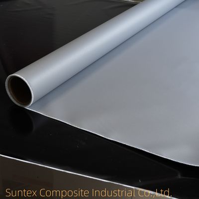White High Temperature Silicone Coated Fiberglass Cloth Fire-Resistant Fiberglass Fabric Insulator for Fire Prevention