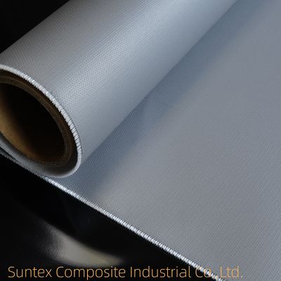 White High Temperature Silicone Coated Fiberglass Cloth Fire-Resistant Fiberglass Fabric Insulator for Fire Prevention