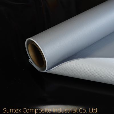 White High Temperature Silicone Coated Fiberglass Cloth Fire-Resistant Fiberglass Fabric Insulator for Fire Prevention