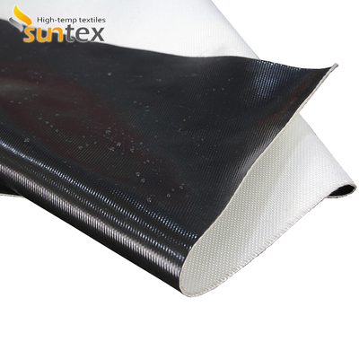 Flexible Silicone Coated Fiberglass Fabric with 1 / 1.2 / 1.5 Meter Width and 50 m / 100 m Roll Length for High Temperature Applications