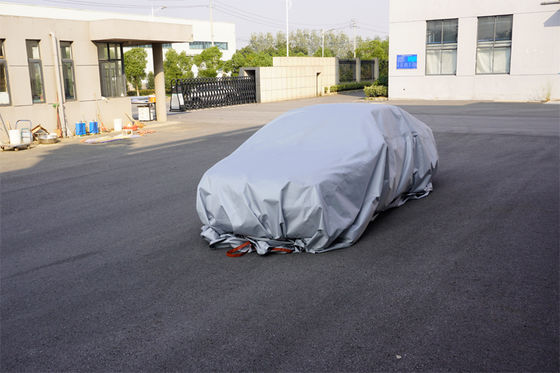 Gray EV Car Fire Blanket with 550℃/1000℃ Thermal Resistance and Oxygen Deprivation for Emergency Safety