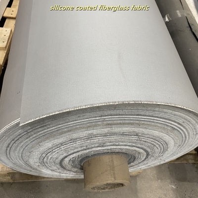 Silicone Coated Fiberglass Fabric Fireproof Heat Resistant 850g/m2