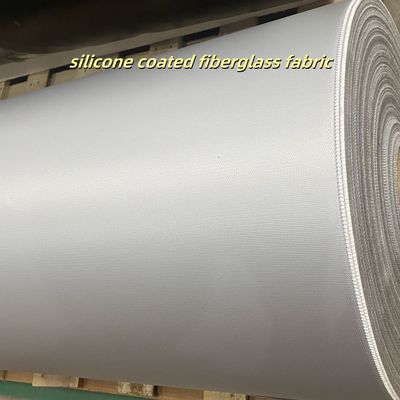 Outstanding flame retardancy, fire insulation, Silicone Coated Fiberglass Fabric for Fire Protection, Thermal Insulation Industry