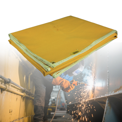 1m x 1m Fiberglass Welding Blanket Fireproof 550C Heat Resistant