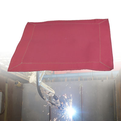 550°C Heat Resistant Acrylic Coated Fiberglass Welding Blanket Fire Blanket in Customizable Sizes