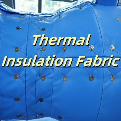 Silicone Rubber Coated Glass Fabric 200-2000g/m² for Thermal Insulation
