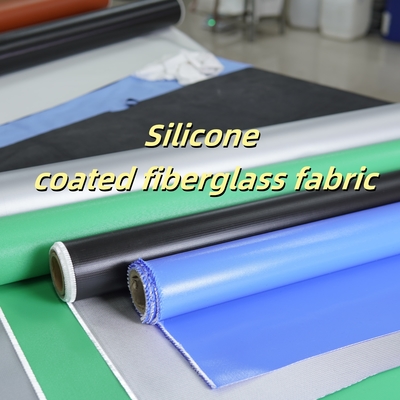Silicone Coated Fiberglass Fabric 400 g/sqm -50C to 500C