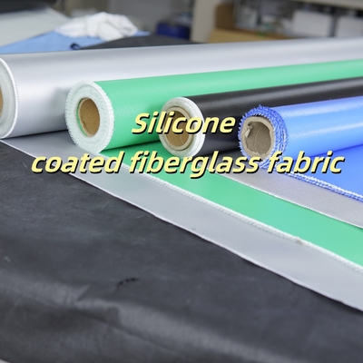 Silicone Coated Fiberglass Fabric 400 g/sqm -50C to 500C