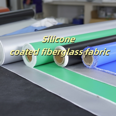Silicone Coated Fiberglass Fabric 400 g/sqm -50C to 500C
