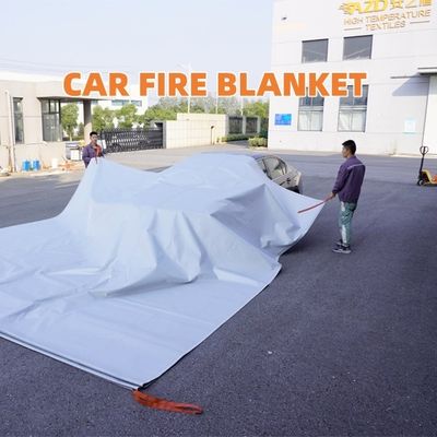 Suntex EV Car Fire Blanket with Rapid Smoke Release and 550℃/1000℃ Thermal Resistance for Oxygen Deprivation