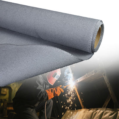 460 g/sqm PU Coated Fiberglass Fabric with 0.41 mm Thickness and 1800°C Temperature Resistance for Fireproof Applications