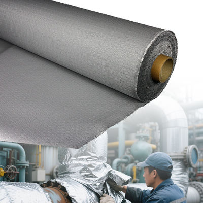 High Strength Heat Resistant PU Coated Fiberglass Fabric with Double Side Coating for Thermal Jacket Reinforcement