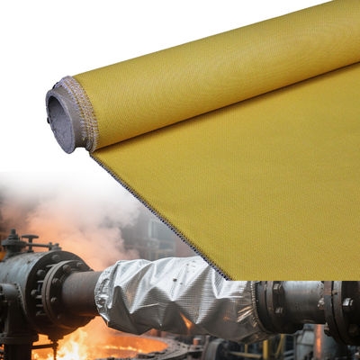 E-Glass Silicone Coated Fiberglass Fabric for Thermal Insulation and Safety in Cutting Process