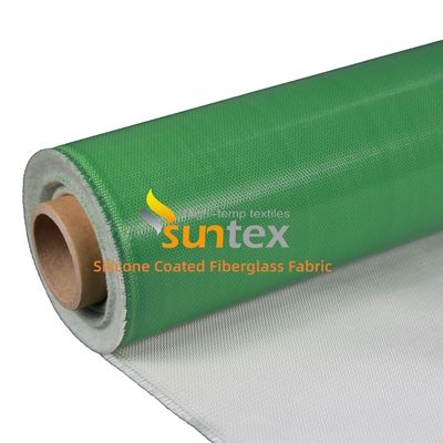 Fireproof Silicone Coated Fiberglass Fabric with High Temperature Resistance and Waterproof Properties