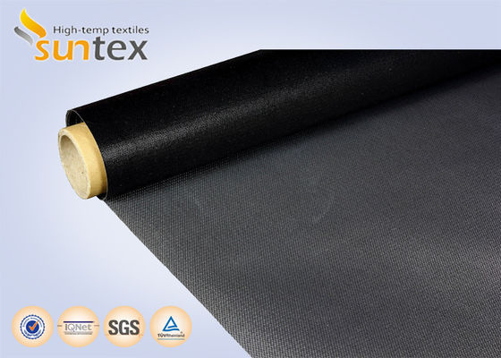 Fire Resistant PTFE Coated Fiberglass Fabric with Soft Texture and Easy Fabrication for Industrial Thermal Protection