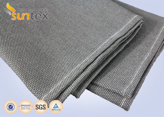 High Temperature Resistant High Silica Fiberglass Fabric Cloth Calcium Silicate Coated Fiberglass High Temperautre Fabric