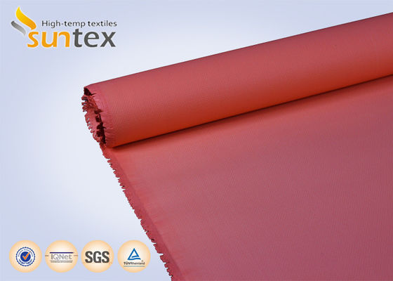 Acrylic Coated Fiberglass Fabric with 550 Degree C Temperature Resistance, 16 oz Density, and Weave-Set Treatment for Fire Blankets
