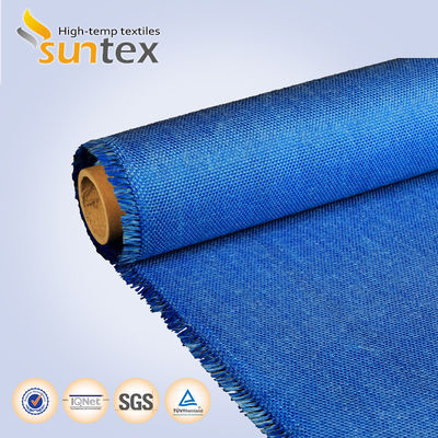 550 Degree C Fire Resistant Fiberglass Fabric with Acrylic Coating Self Extinguishing 16 oz for Fire Safety Applications