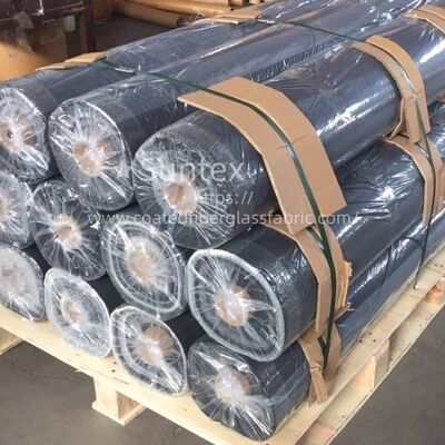 850g/m2 Fireproof Heat Resistant Silicone Coated Fiberglass Fabric for High Temperature Protection