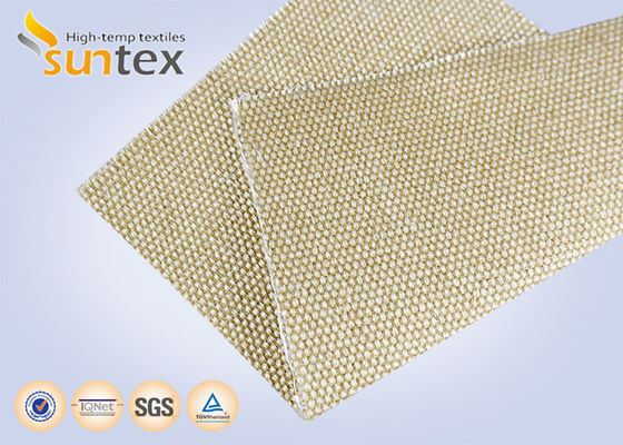 Heat Insulation Curtain Material: 300g/M2 High Temp Fiberglass Cloth