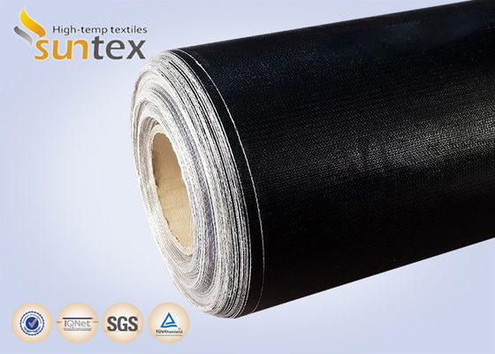PTFE Coated Fiberglass Fabric with Excellent Fire Resistance, Chemical Durability and 550℃ Temperature Resistance for Thermal Insulation