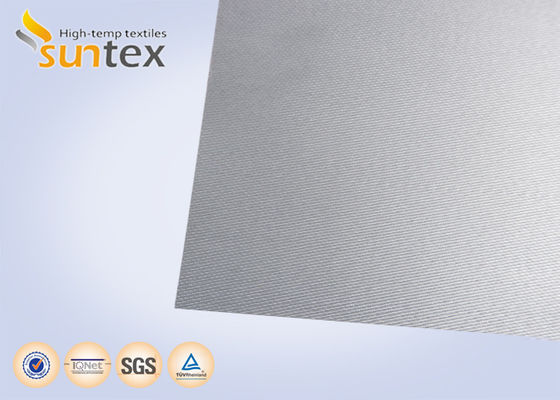 High Strength Fire Resistant Waterproof PU Fiberglass Cloth for multiple thermal protection uses