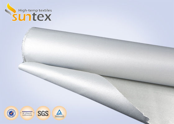 High Strength Fire Resistant Waterproof PU Fiberglass Cloth for multiple thermal protection uses