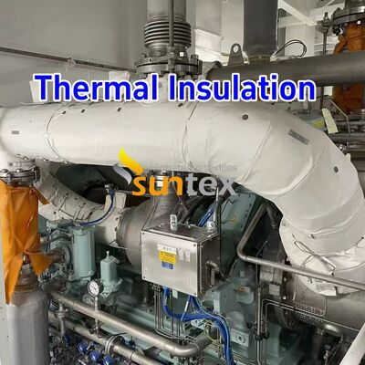 High Temperature 1000°C Resistant Customizable Water and Oil Resistant Thermal Insulation Fabric Removable Cover