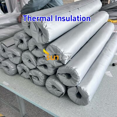 1000°C Temperature Resistant Thermal Insulation Fabric and Removable Insulation Jacket with Water and Oil Resistance in Customizable Sizes