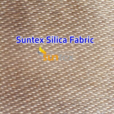 High Temperature Resistant High Silica Fiberglass Cloth 18 oz/sqy with 1000℃ 1800℉ Heat Protection