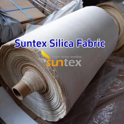 Custom Silica Fabric Molten Metal Splash Resistant Insulation Mater
