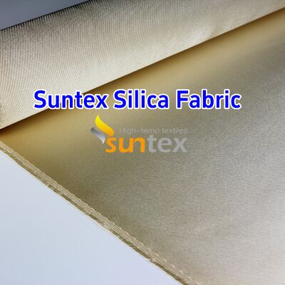 Wholesale Custom Fire Resistant Silica Cloth Fiberglass Cloth with 1000℃ Temperature Resistance and 18 oz/sqy Unit Weight