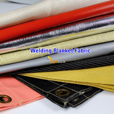 Double Sides Silicone Coated Fiberglass Welding Blanket - 550°C Heat Resistant Fire Blanket with Customizable Sizes