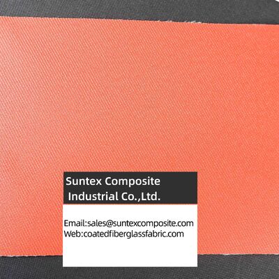 Heat Resistant High Temperature Fireproof Silicone Coated Fiberglass Fabric for Industrial Applications