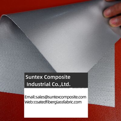 High Temperature Resistant Fireproof Silicone Coated Aramid Cloth with Anti-tear Properties for Industrial Applications