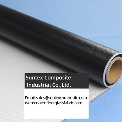 Waterproof Fireproof Silicone Coated Fiberglass Fabric with High Temperature Resistance for Industrial Applications