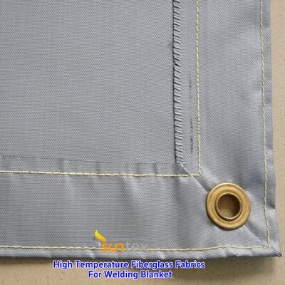 Heavy Duty 550°C Heat Resistant Acrylic Coated Welding Blanket Fire Blanket with Customizable Sizes