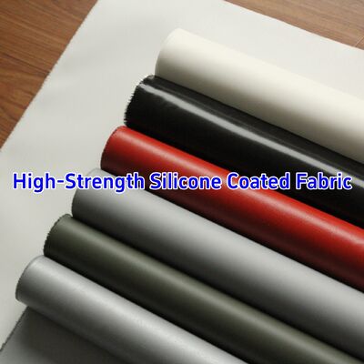 430gsm Double Side Coated Silicone Fiberglass Braided Cloth with Fire Resistance for Thermal Insulation