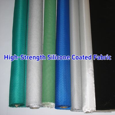 Heat Resistant Fireproof High Strength Silicone Coated Fiberglass Fabric for Thermal Insulation