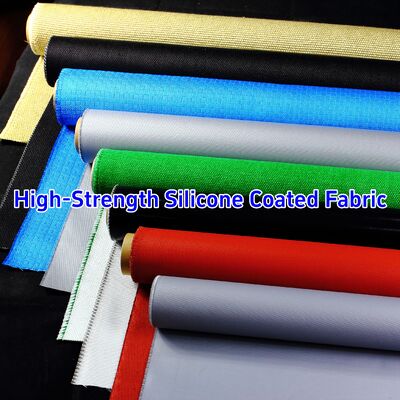 Plain Woven Silicone Coated Fiberglass Fabric with Fire and Heat Resistance for Industrial Applications